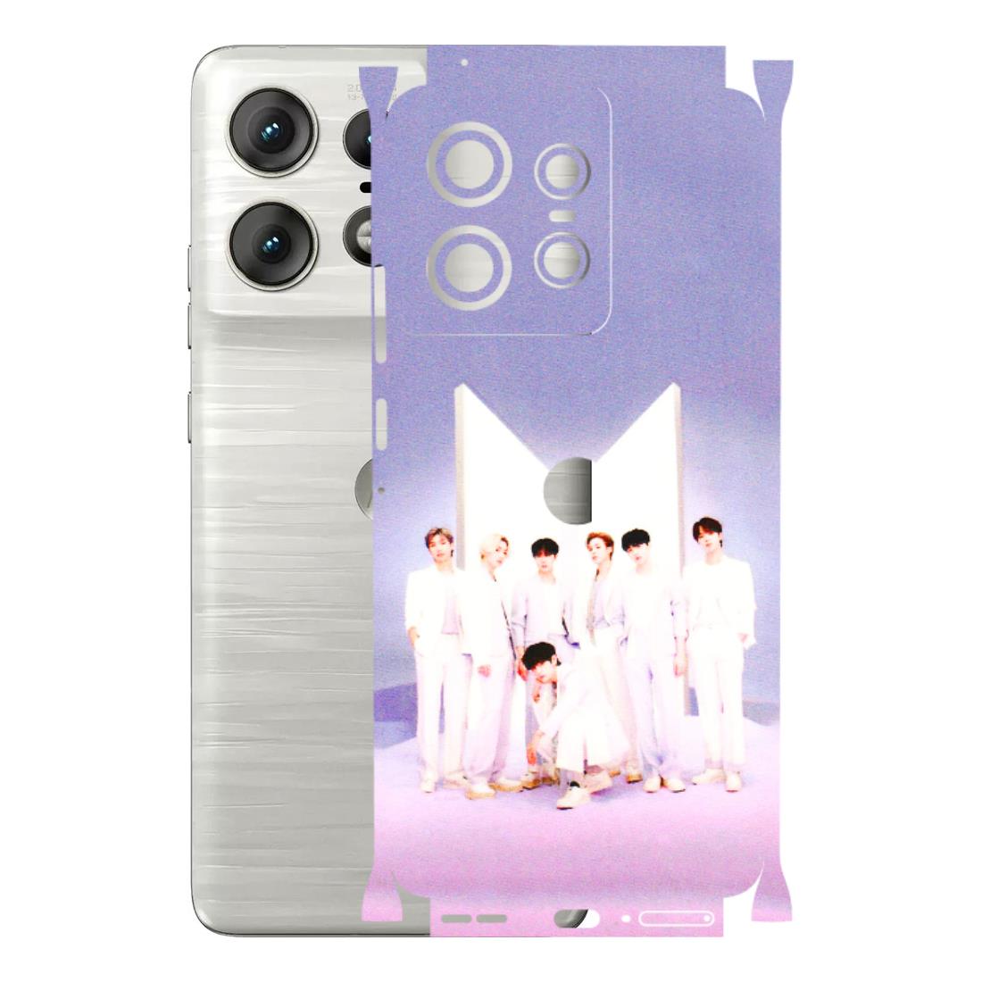 Motorola Phone Skins (All Models) - BTS - 3D Embossed Finish (L-94) Motorola Edge 50 PRO (5G)
