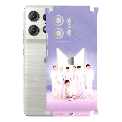 Motorola Phone Skins (All Models) - BTS - 3D Embossed Finish (L-94) Motorola Edge 50 PRO (5G)