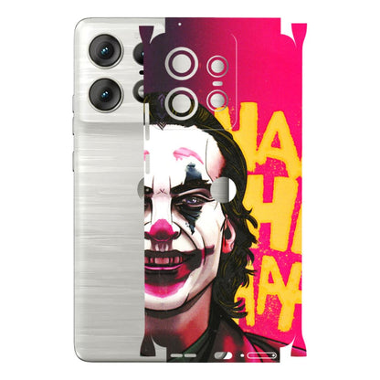Motorola Phone Skins (All Models) - Joker Evil Laugh - 3D Embossed Finish (L-97) Motorola Edge 50 PRO (5G)