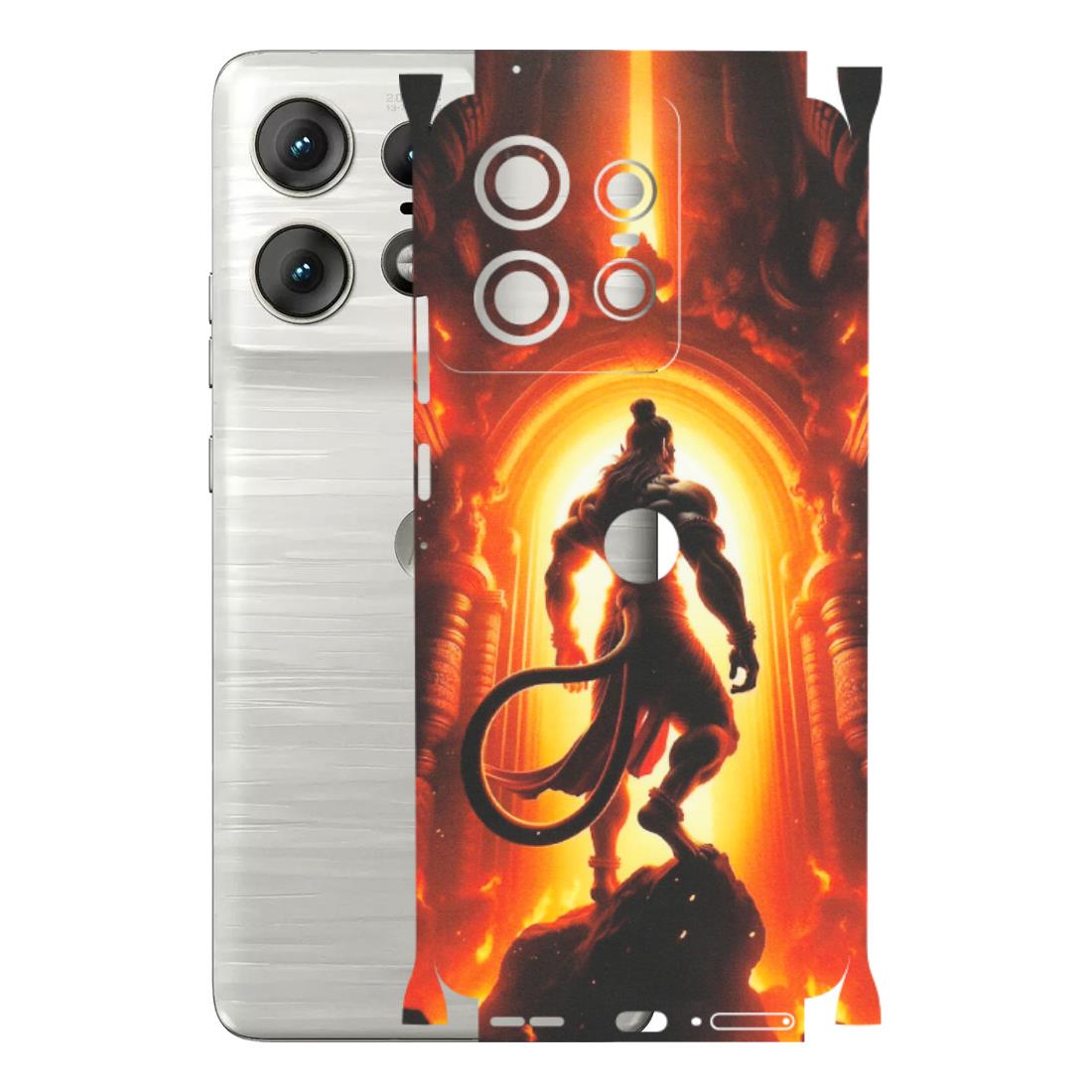 Motorola Phone Skins (All Models) - HanumanJi - Matte Finish (M-06) Motorola Edge 50 PRO (5G)