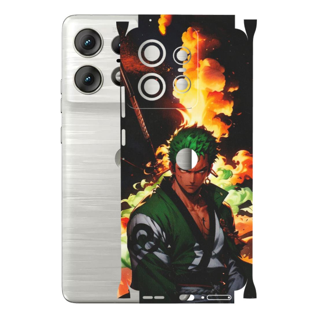 Motorola Phone Skins (All Models) - Roronoa Zoro - Matte Finish (M-102) Motorola Edge 50 PRO (5G)