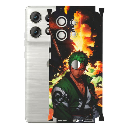 Motorola Phone Skins (All Models) - Roronoa Zoro - Matte Finish (M-102) Motorola Edge 50 PRO (5G)