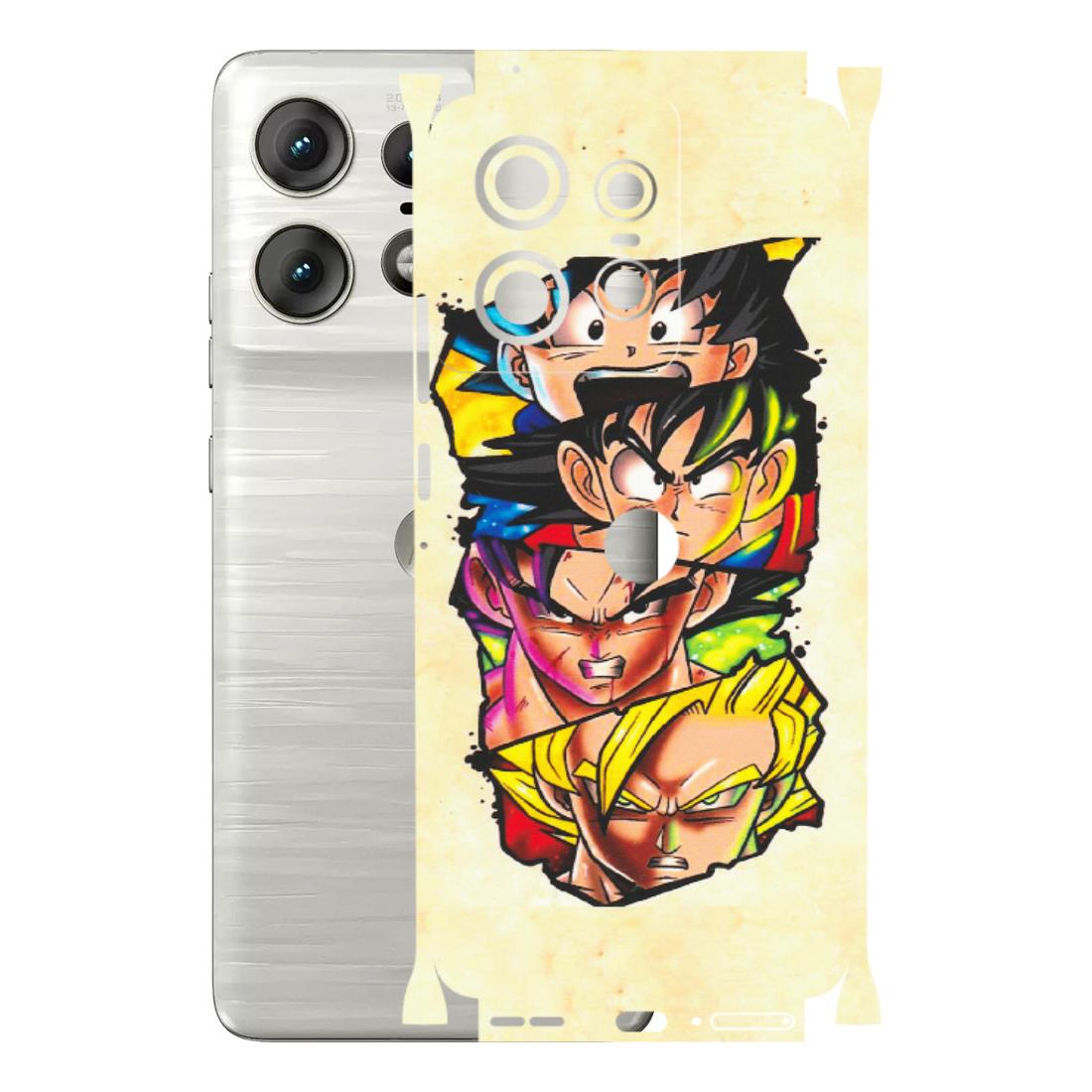 Motorola Phone Skins (All Models) - Angry Multi Anime - Matte Finish (M-113) Motorola Edge 50 PRO (5G)