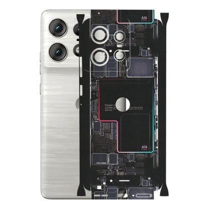 Motorola Phone Skins (All Models) - Motherboard Circuit Layout - Matte Finish (M-117) Motorola Edge 50 PRO (5G)