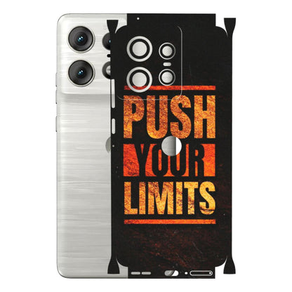 Motorola Phone Skins (All Models) - Push Your Limits - Matte Finish (M-118) Motorola Edge 50 PRO (5G)