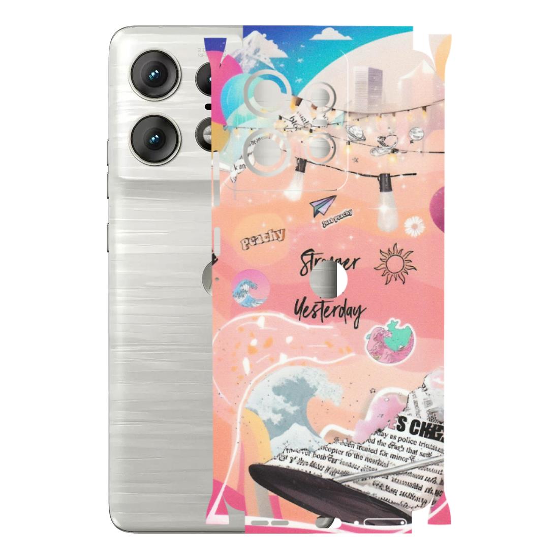 Motorola Phone Skins (All Models) - Stronger Then Yesterday - Matte Finish (M-128) Motorola Edge 50 PRO (5G)