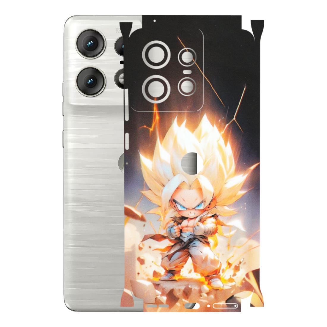 Motorola Phone Skins (All Models) - Goku Dragon Cute Anime - Matte Finish (M-131) Motorola Edge 50 PRO (5G)