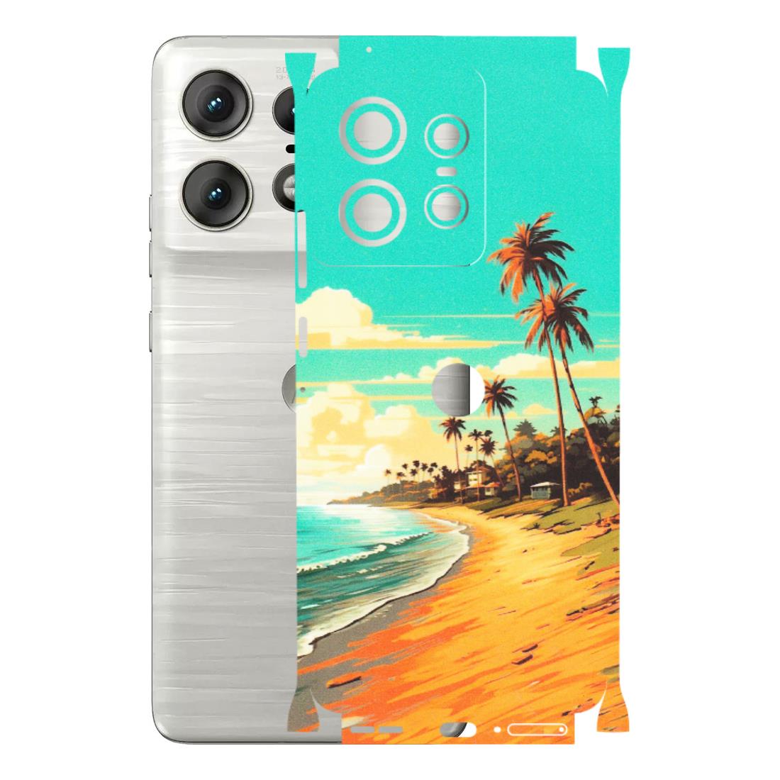 Motorola Phone Skins (All Models) - Miami Beach - Matte Finish (M-136) Motorola Edge 50 PRO (5G)