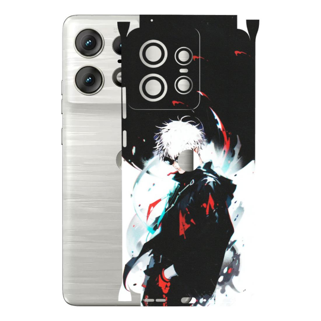 Motorola Phone Skins (All Models) - Gojo Powerful Charater Kaisen Anime - Matte Finish (M-144) Motorola Edge 50 PRO (5G)