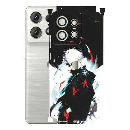 Motorola Phone Skins (All Models) - Gojo Powerful Charater Kaisen Anime - Matte Finish (M-144) Motorola Edge 50 PRO (5G)