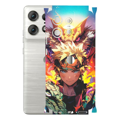 Motorola Phone Skins (All Models) - Angry Naruto Anime - Matte Finish (M-148) Motorola Edge 50 PRO (5G)
