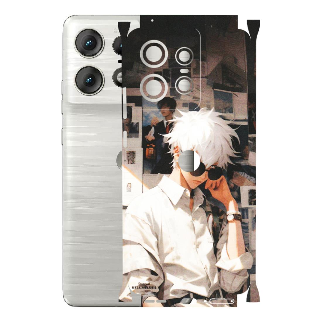 Motorola Phone Skins (All Models) - Gojo Satoru Jujustu Kaisen Anime - Matte Finish (M-156) Motorola Edge 50 PRO (5G)