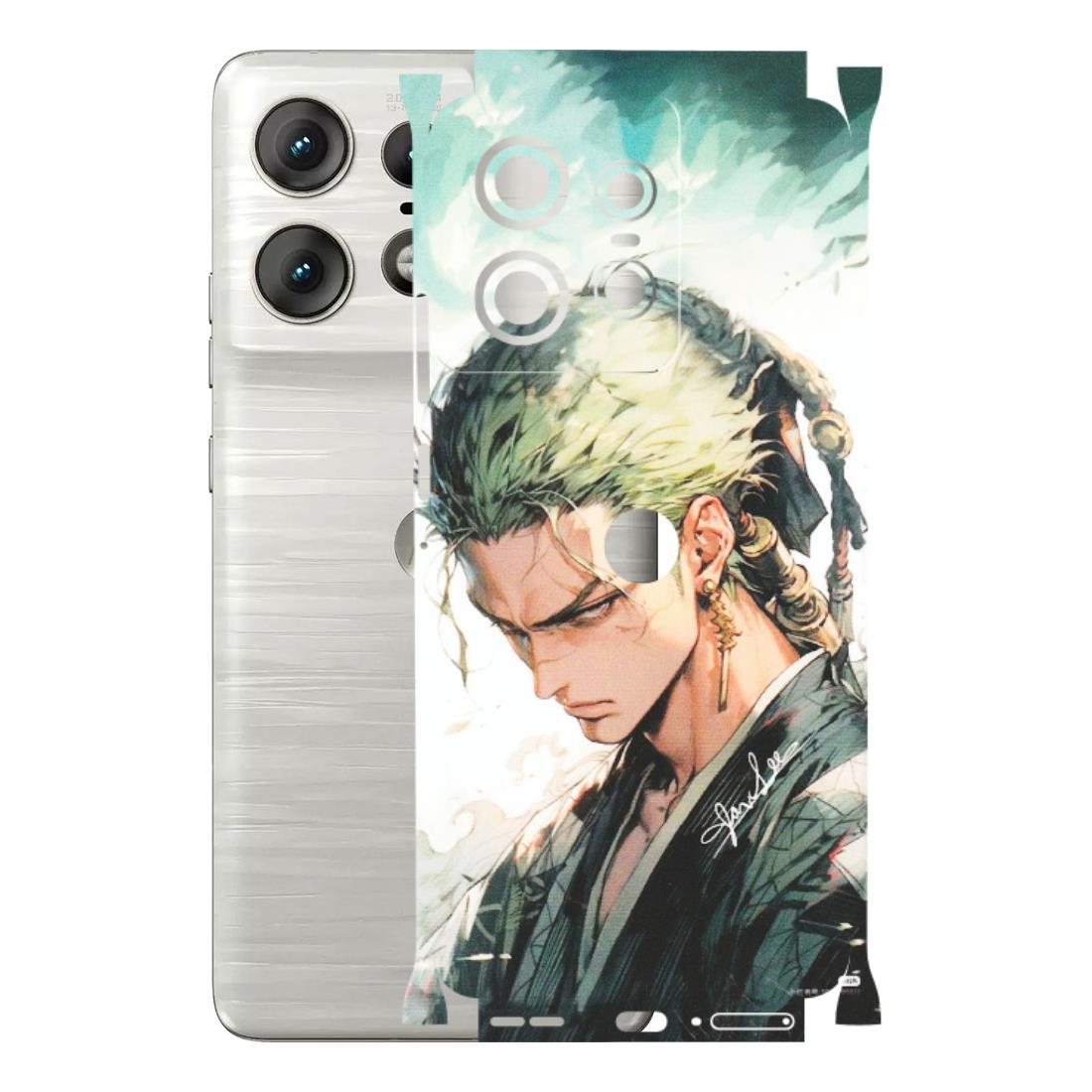 Motorola Phone Skins (All Models) - Pirate Hunter One Piece Anime - Matte Finish (M-157) Motorola Edge 50 PRO (5G)