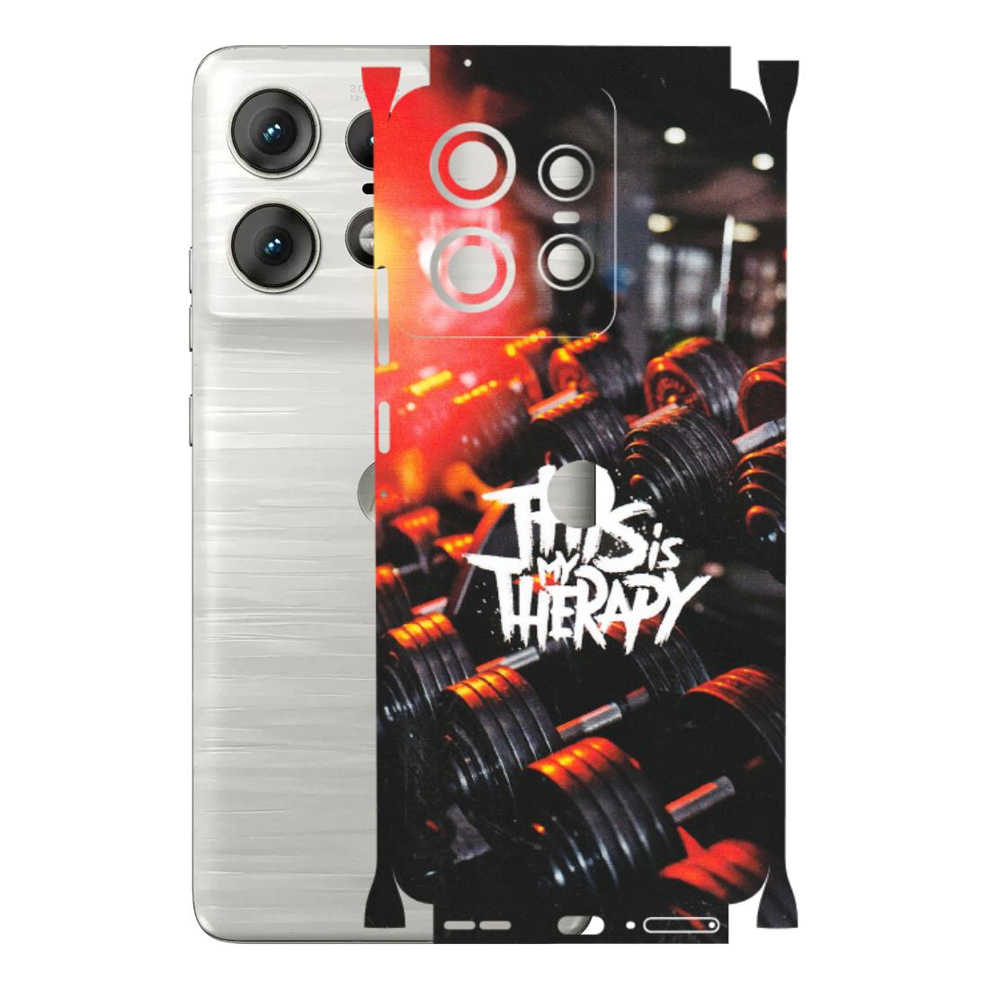 Motorola Phone Skins (All Models) - GYM Lover Therapy - Matte Finish (M-160) Motorola Edge 50 PRO (5G)