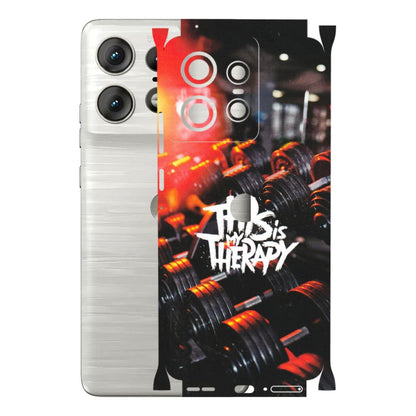Motorola Phone Skins (All Models) - GYM Lover Therapy - Matte Finish (M-160) Motorola Edge 50 PRO (5G)