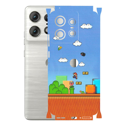 Motorola Phone Skins (All Models) - Mario Game Scene - Matte Finish (M-24) Motorola Edge 50 PRO (5G)