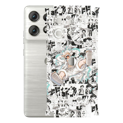 Motorola Phone Skins (All Models) - Hi Hello Doodles - Matte Finish (M-25) Motorola Edge 50 PRO (5G)