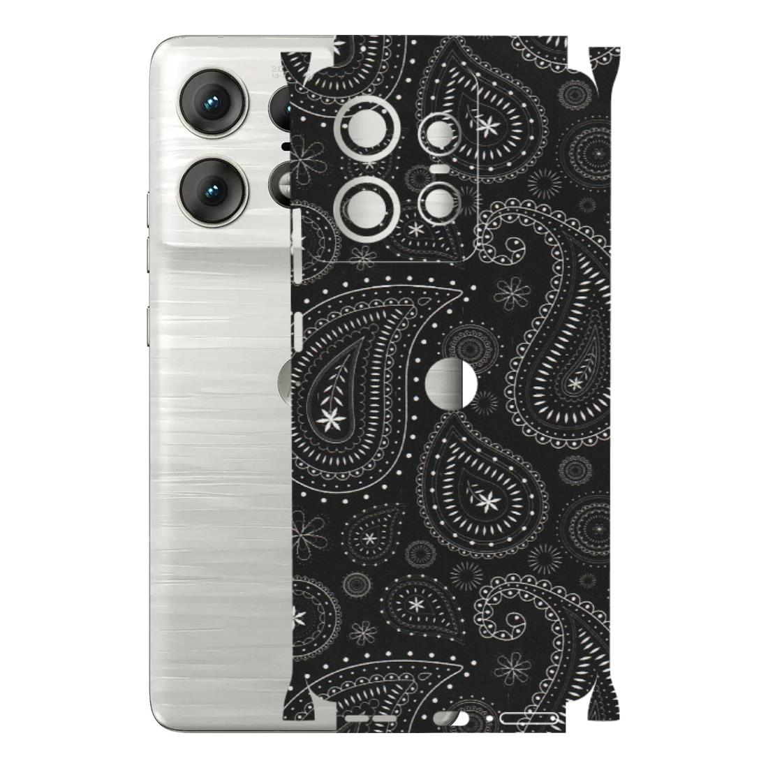 Motorola Phone Skins (All Models) - Black Sober Kerry - Matte Finish (M-37) Motorola Edge 50 PRO (5G)