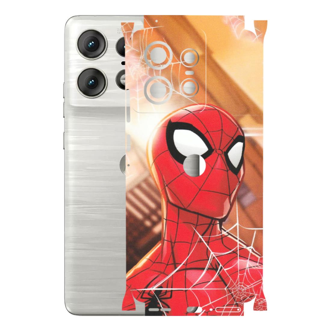 Motorola Phone Skins (All Models) - Spiderman Face New - Matte Finish (M-41) Motorola Edge 50 PRO (5G)