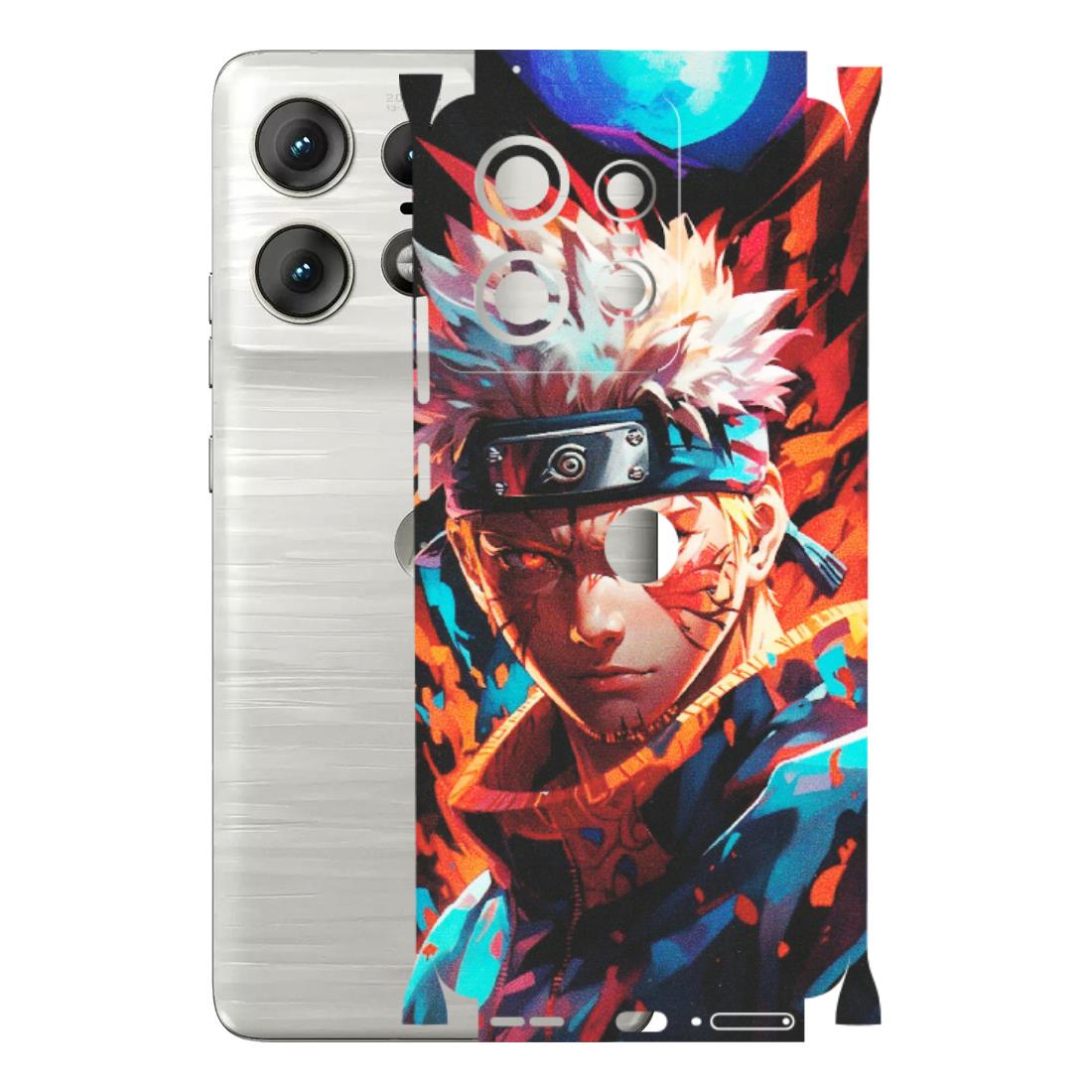 Motorola Phone Skins (All Models) - Anime Ferocious Character - Matte Finish (M-44) Motorola Edge 50 PRO (5G)