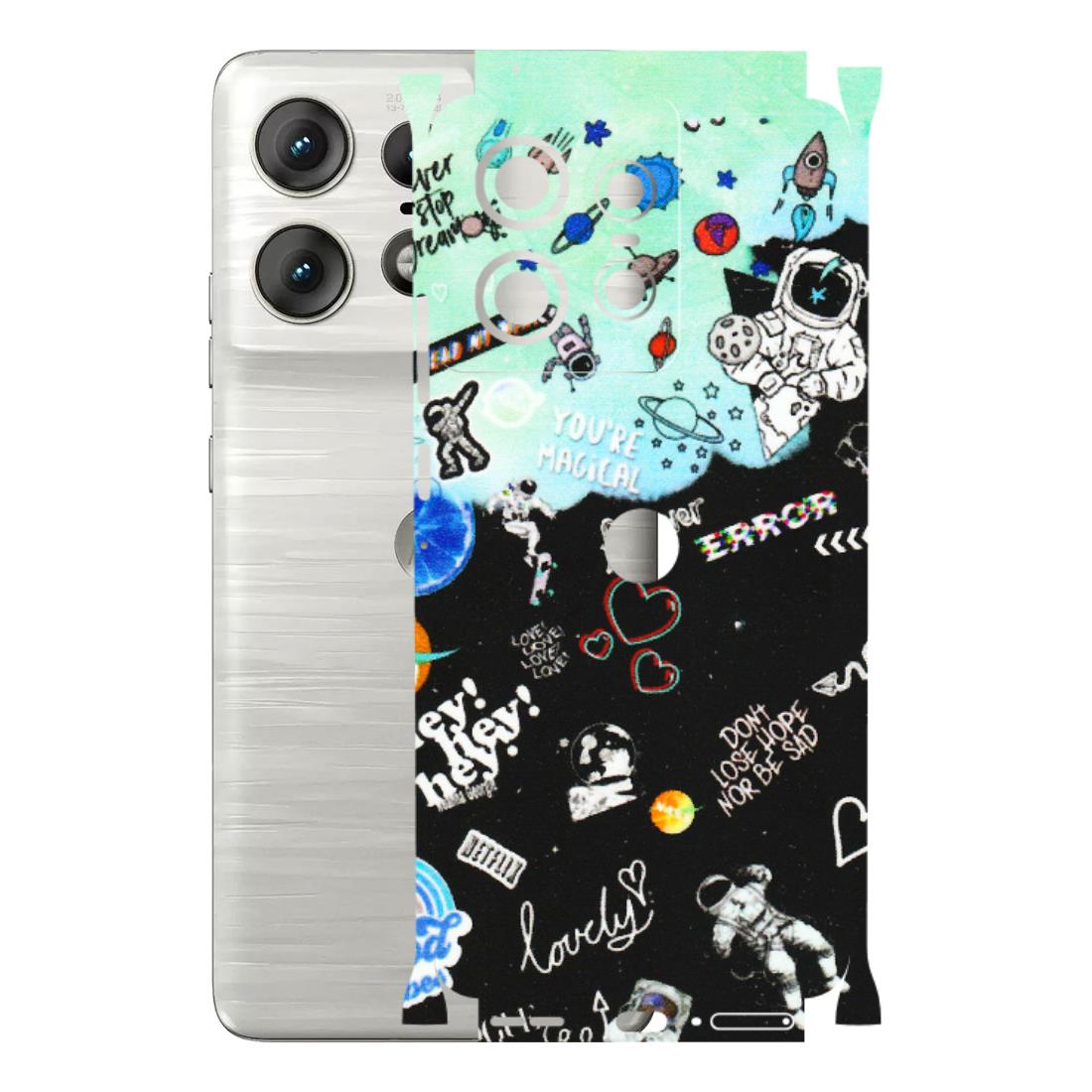 Motorola Phone Skins (All Models) - Living In A Space Dream - Matte Finish (M-46) Motorola Edge 50 PRO (5G)