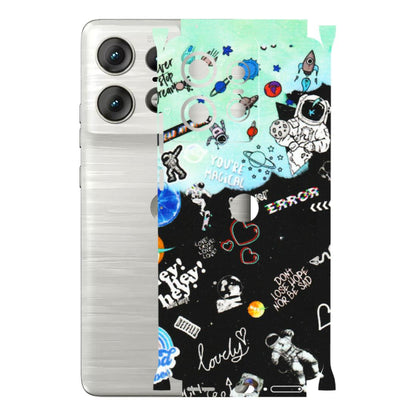 Motorola Phone Skins (All Models) - Living In A Space Dream - Matte Finish (M-46) Motorola Edge 50 PRO (5G)