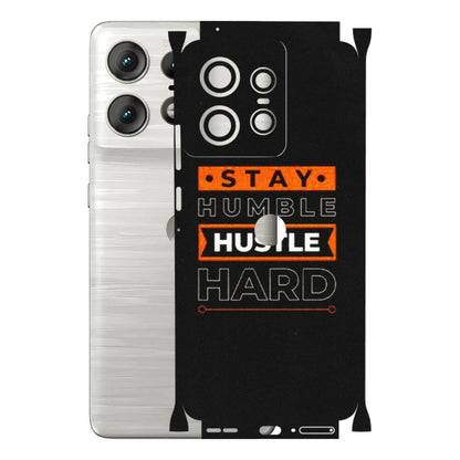Motorola Phone Skins (All Models) - Stay Humble Stay Hard - Matte Finish (M-48) Motorola Edge 50 PRO (5G)