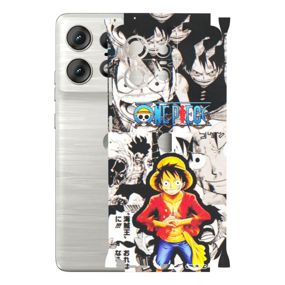 Motorola Phone Skins (All Models) - One Piece B&W - Matte Finish (M-63) Motorola Edge 50 PRO (5G)