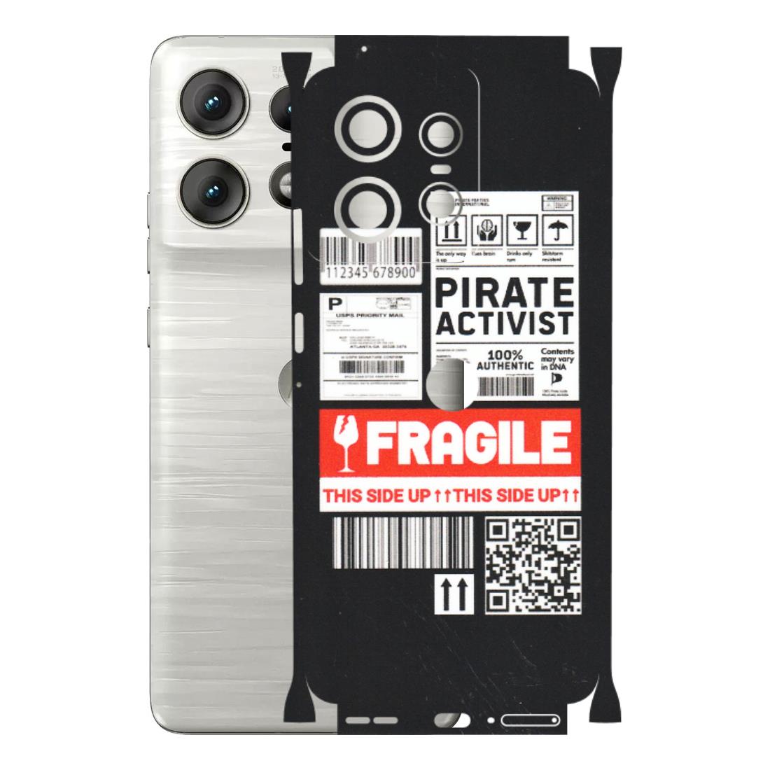 Motorola Phone Skins (All Models) - Handle With Care - Matte Finish (M-99) Motorola Edge 50 PRO (5G)