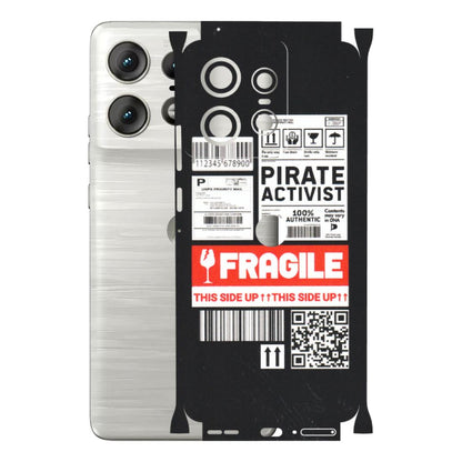 Motorola Phone Skins (All Models) - Handle With Care - Matte Finish (M-99) Motorola Edge 50 PRO (5G)
