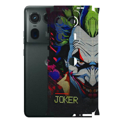 Motorola Phone Skins (All Models) - Joker Dot Matrix - 3D Embossed Finish (L-08) Motorola Edge 50 Ultra (5G)