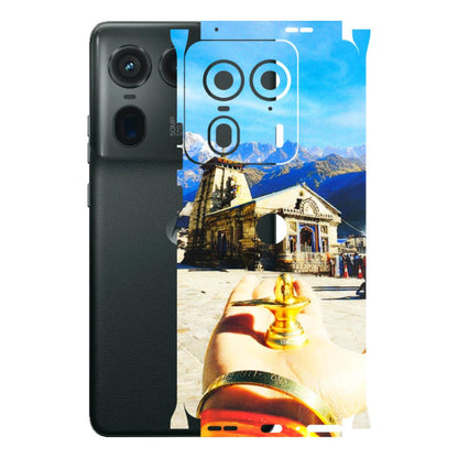 Motorola Phone Skins (All Models) - Beauty of Kedarnath - 3D Embossed Finish (L-108) Motorola Edge 50 Ultra (5G)
