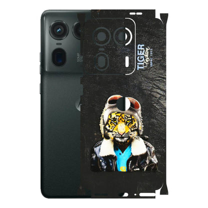 Motorola Phone Skins (All Models) - Rider Tiger - 3D Embossed Finish (L-113) Motorola Edge 50 Ultra (5G)