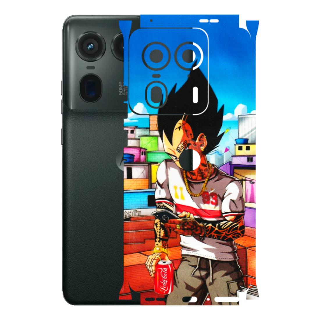 Motorola Phone Skins (All Models) - Vegeta - 3D Embossed Finish (L-136) Motorola Edge 50 Ultra (5G)