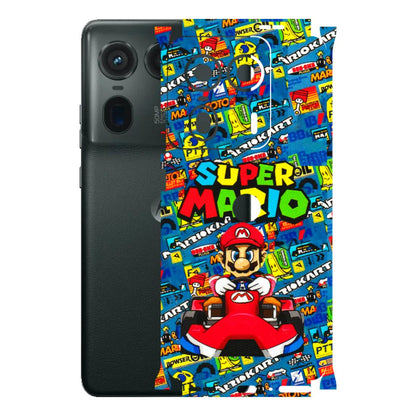 Motorola Phone Skins (All Models) - Super Mario Kart - 3D Embossed Finish (L-140) Motorola Edge 50 Ultra (5G)