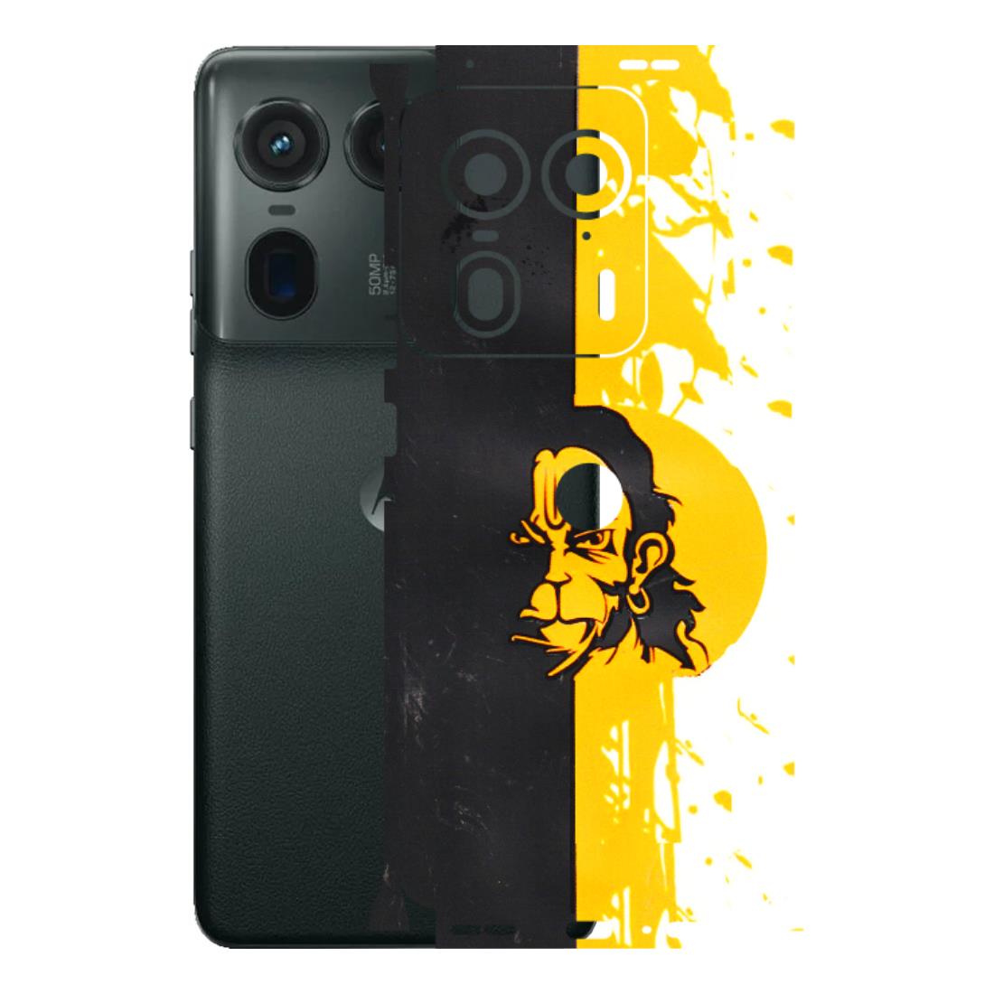 Motorola Phone Skins (All Models) - Bajrangbali - 3D Embossed Finish (L-151) Motorola Edge 50 Ultra (5G)