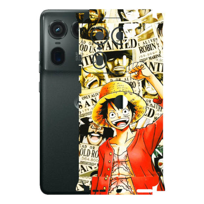 Motorola Phone Skins (All Models) - Luffy Anime - 3D Embossed Finish (L-177) Motorola Edge 50 Ultra (5G)