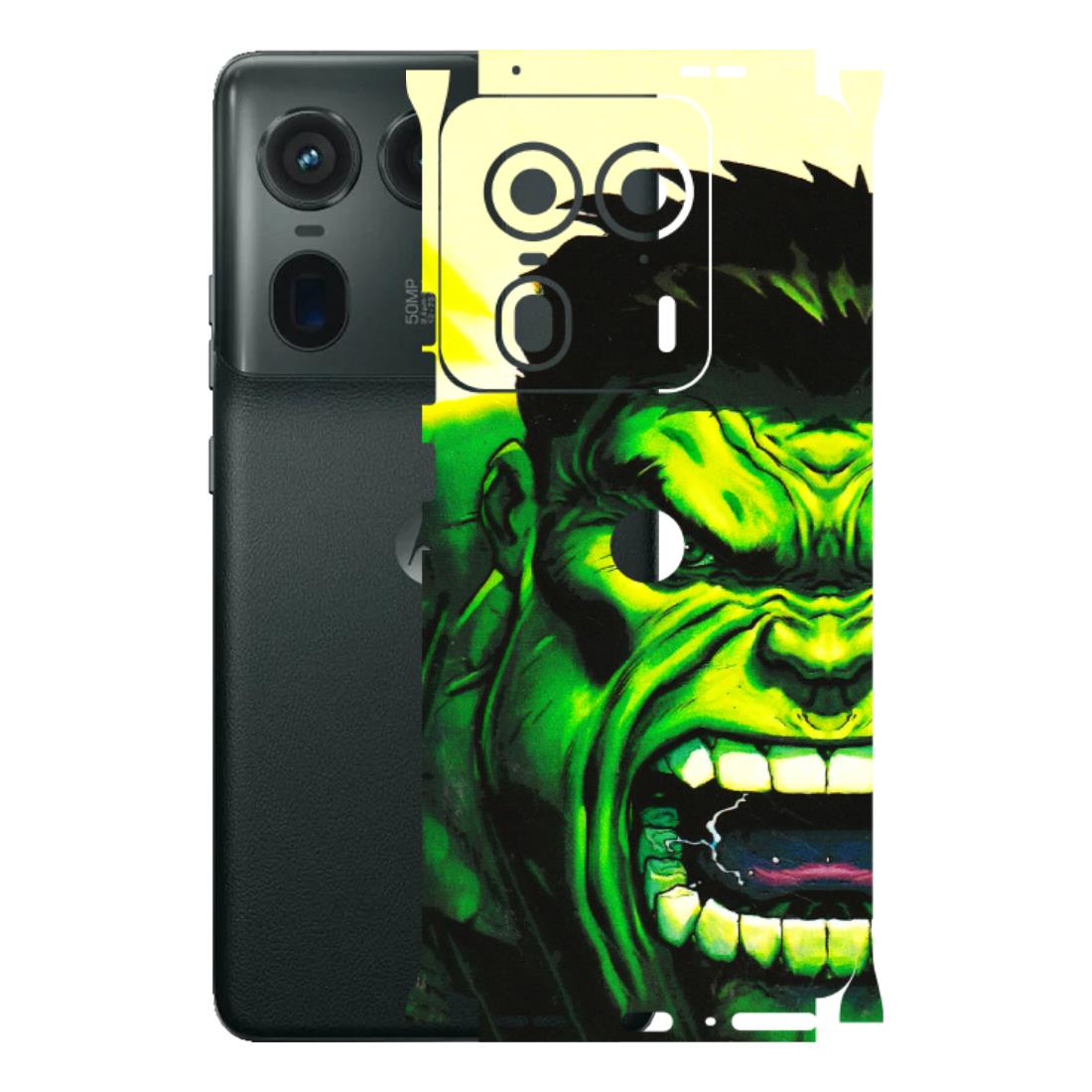 Motorola Phone Skins (All Models) - Hulk - 3D Embossed Finish (L-180) Motorola Edge 50 Ultra (5G)
