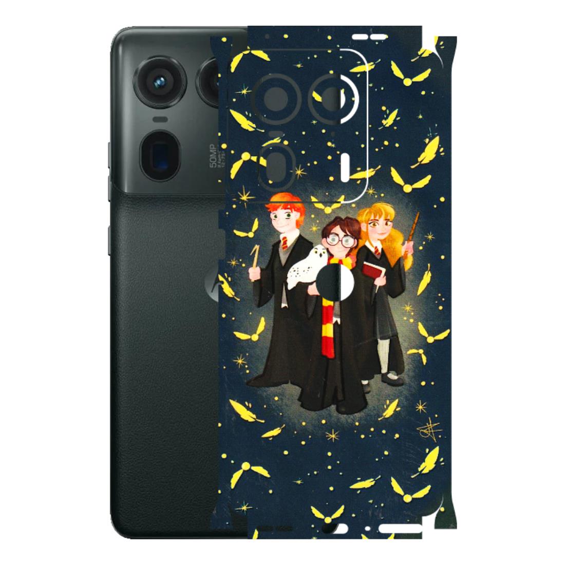 Motorola Phone Skins (All Models) - Harry Potter - 3D Embossed Finish (L-183) Motorola Edge 50 Ultra (5G)