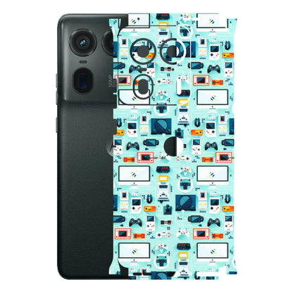 Motorola Phone Skins (All Models) - Gadgets Doodle - 3D Embossed Finish (L-184) Motorola Edge 50 Ultra (5G)