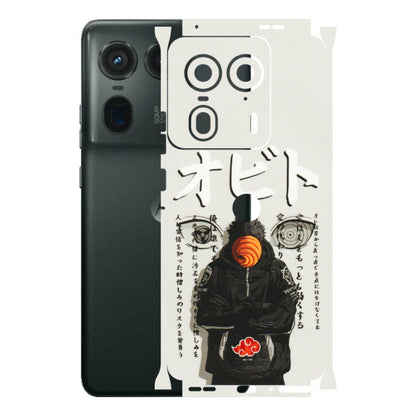 Motorola Phone Skins (All Models) - Obito Anime Eye - 3D Embossed Finish (L-19) Motorola Edge 50 Ultra (5G)