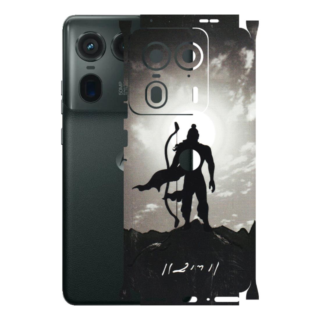 Motorola Phone Skins (All Models) - Jai Siya Ram - 3D Embossed Finish (L-200) Motorola Edge 50 Ultra (5G)