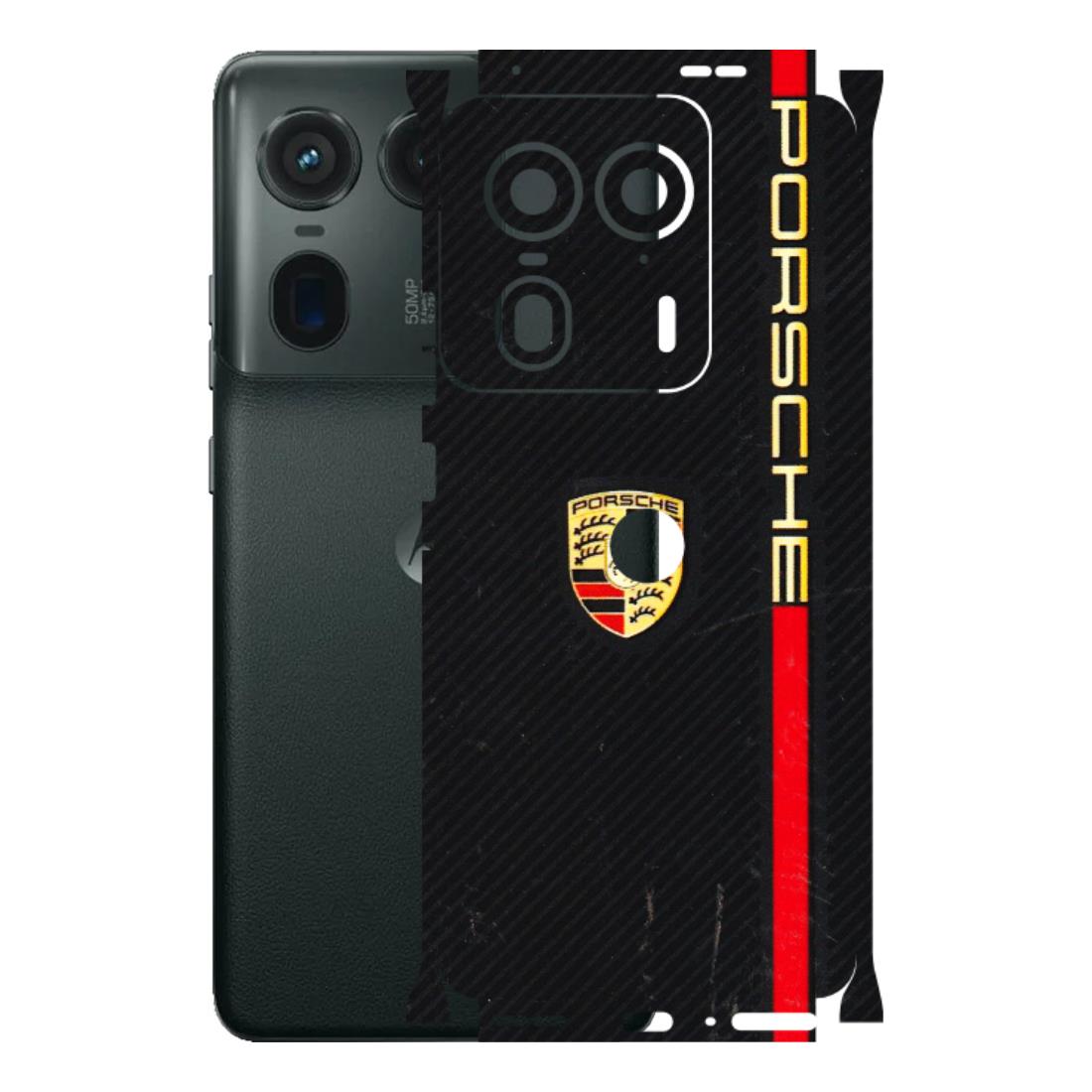 Motorola Phone Skins (All Models) - Premium Porsche - 3D Embossed Finish (L-225) Motorola Edge 50 Ultra (5G)