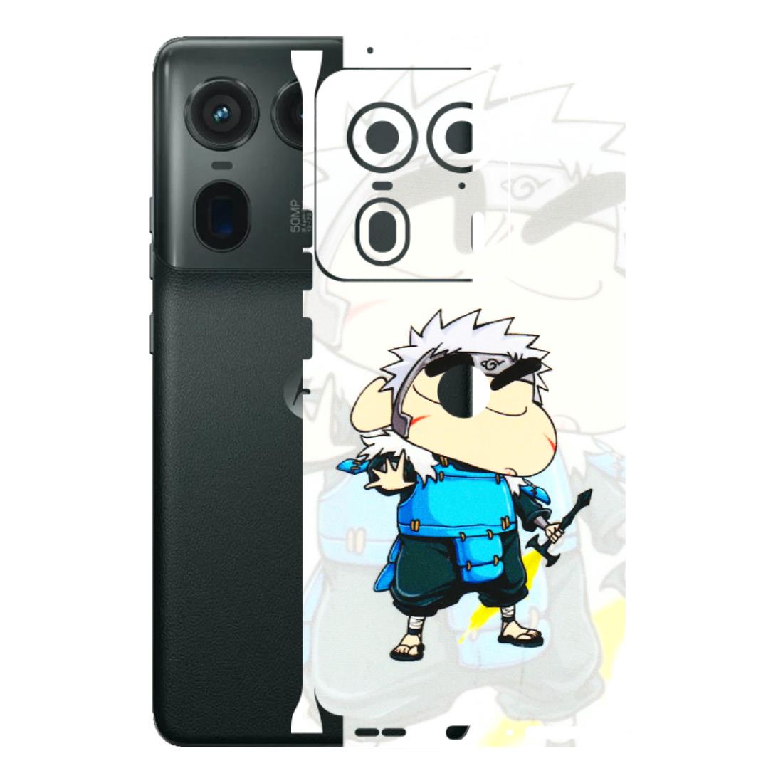 Motorola Phone Skins (All Models) - Angry Young Shinchan - 3D Embossed Finish (L-226) Motorola Edge 50 Ultra (5G)