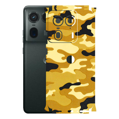 Motorola Phone Skins (All Models) - Indian Camo - 3D Embossed Finish (L-228) Motorola Edge 50 Ultra (5G)