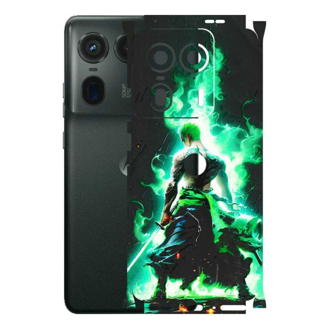 Motorola Phone Skins (All Models) - Zoro Sword - 3D Embossed Finish (L-241) Motorola Edge 50 Ultra (5G)