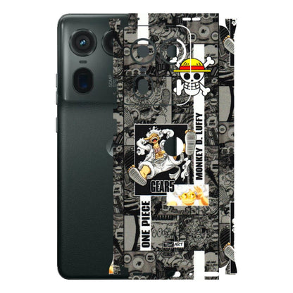 Motorola Phone Skins (All Models) - Cuffy Anime MonkeyCamic - 3D Embossed Finish (L-242) Motorola Edge 50 Ultra (5G)