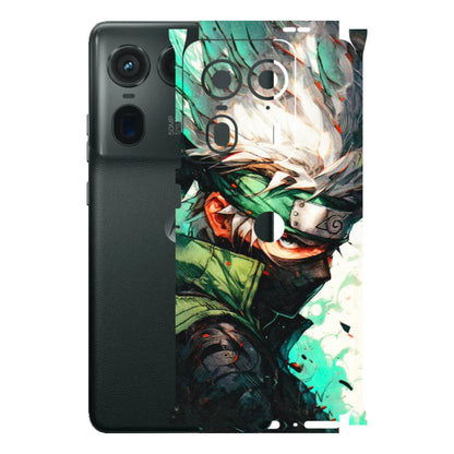 Motorola Phone Skins (All Models) - Kakashi Side Profile - 3D Embossed Finish (L-249) Motorola Edge 50 Ultra (5G)