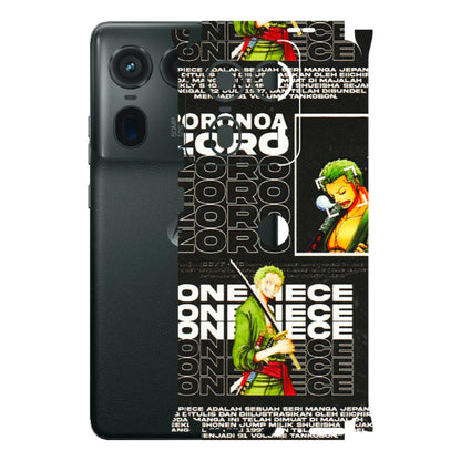 Motorola Phone Skins (All Models) - One Piece Zoro - 3D Embossed Finish (L-250) Motorola Edge 50 Ultra (5G)