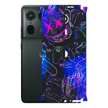 Motorola Phone Skins (All Models) - Gamers Paradise - 3D Embossed Finish (L-258) Motorola Edge 50 Ultra (5G)